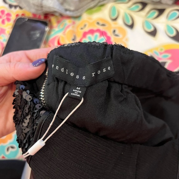 Black Strapless Dress | Little Black Dress | Black Sequin Dress | New Years Eve - Picture 8 of 8